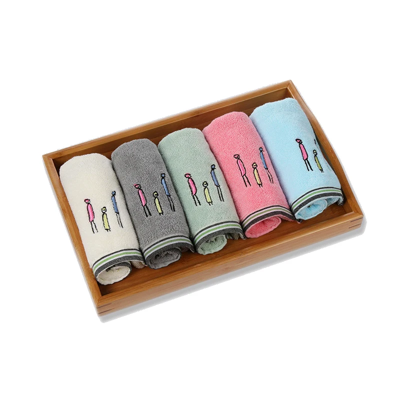 Полотенце 2 шт. 25x50 см Хлопковое полотенце для новорожденных малышей детей