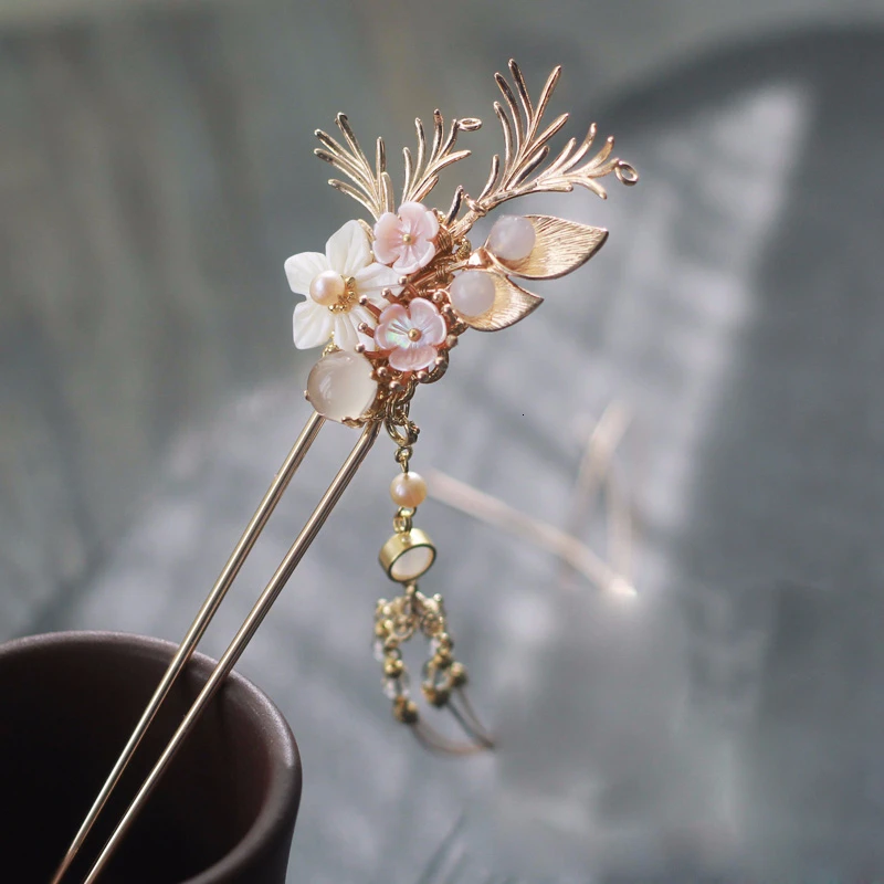 Винтажная заколка для волос элегантные аксессуары декоративные заколки с