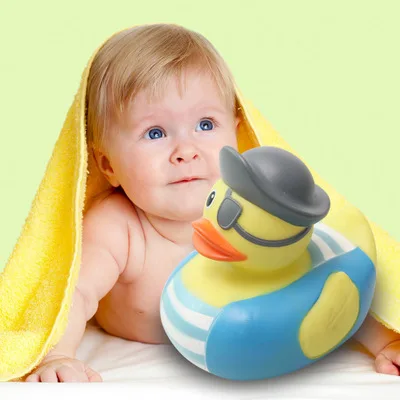 Новинка 2019 детская игрушка для ванной плавающие резиновые утки милые Креативные