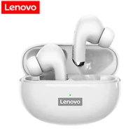 lenovo lp5 wireless bt5 0 headphones in ear sports earbuds with 13mm moving coil unit long endurance time white