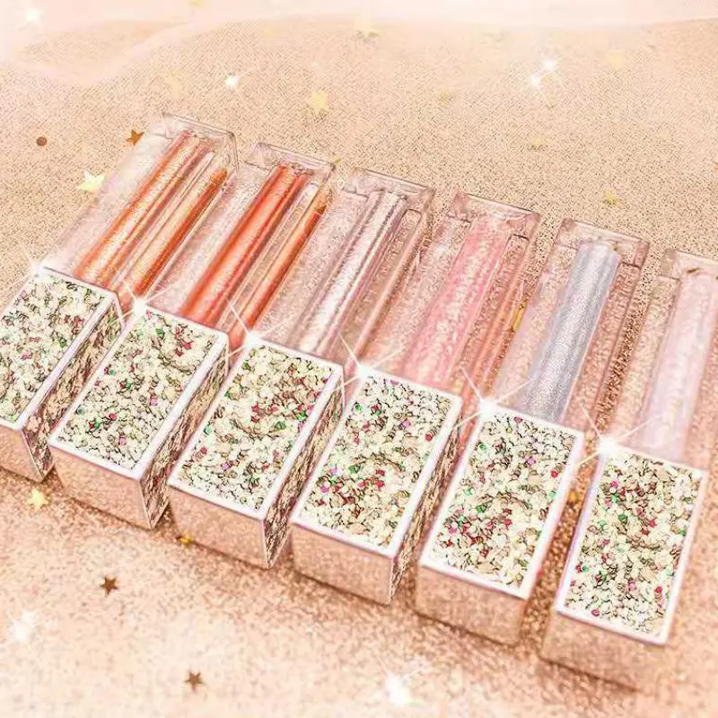 1 шт. блестящие жидкие тени для век косметическая подводка глаз ручка красоты