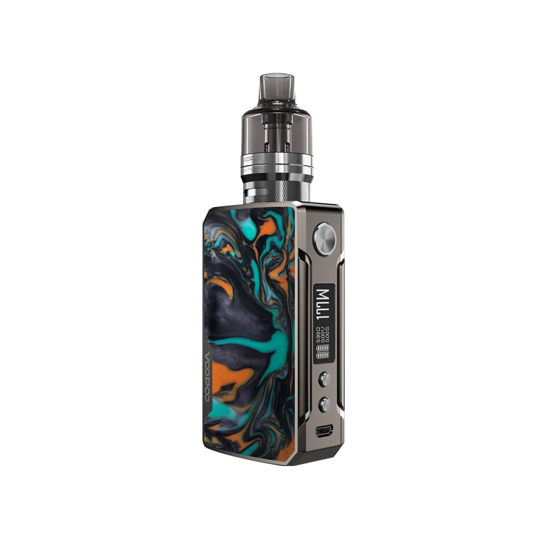 Original VOOPOO Drag 2 Platinum Kit Refresh Edition 177W box mod with 4.5ml PnP Pod Tank fit pnp vm5 coil Vaporizer VS mini | Электроника