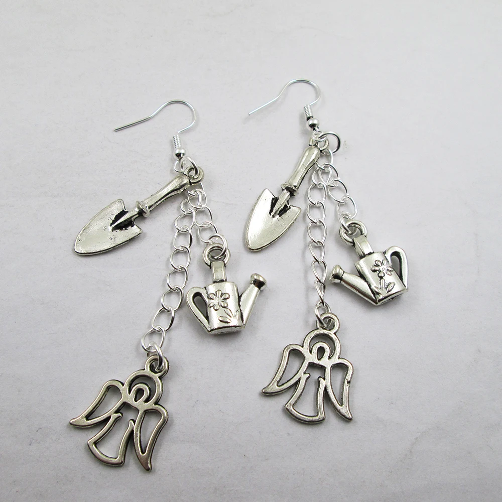 Женские серьги в виде ангелов|Серьги-подвески| |