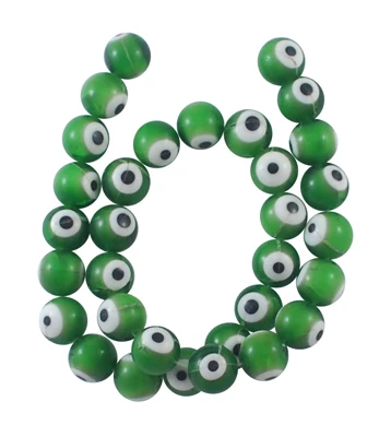 Итальянские бусины ручной работы в форме лампворк сглаза круглые женские