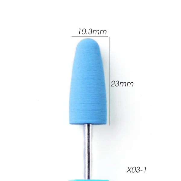 X03-1 Full Beauty Electric Cutter Manicure Nail Drill Silicone Rubber Ceramic Burr Mills Carbide Pedicure Nail Art Accessories CH065-1 - Цвет: X03-1