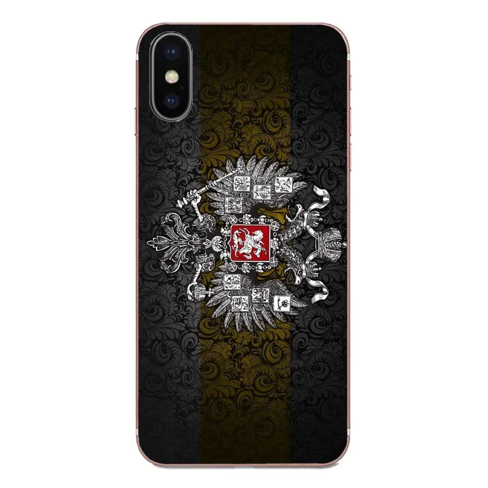 Российский флаг напечатанный для Huawei Honor Mate Nova Note 20 20s 30 5 5I 5T 6 7I 7C 8A 8X 9X 10 Pro Lite