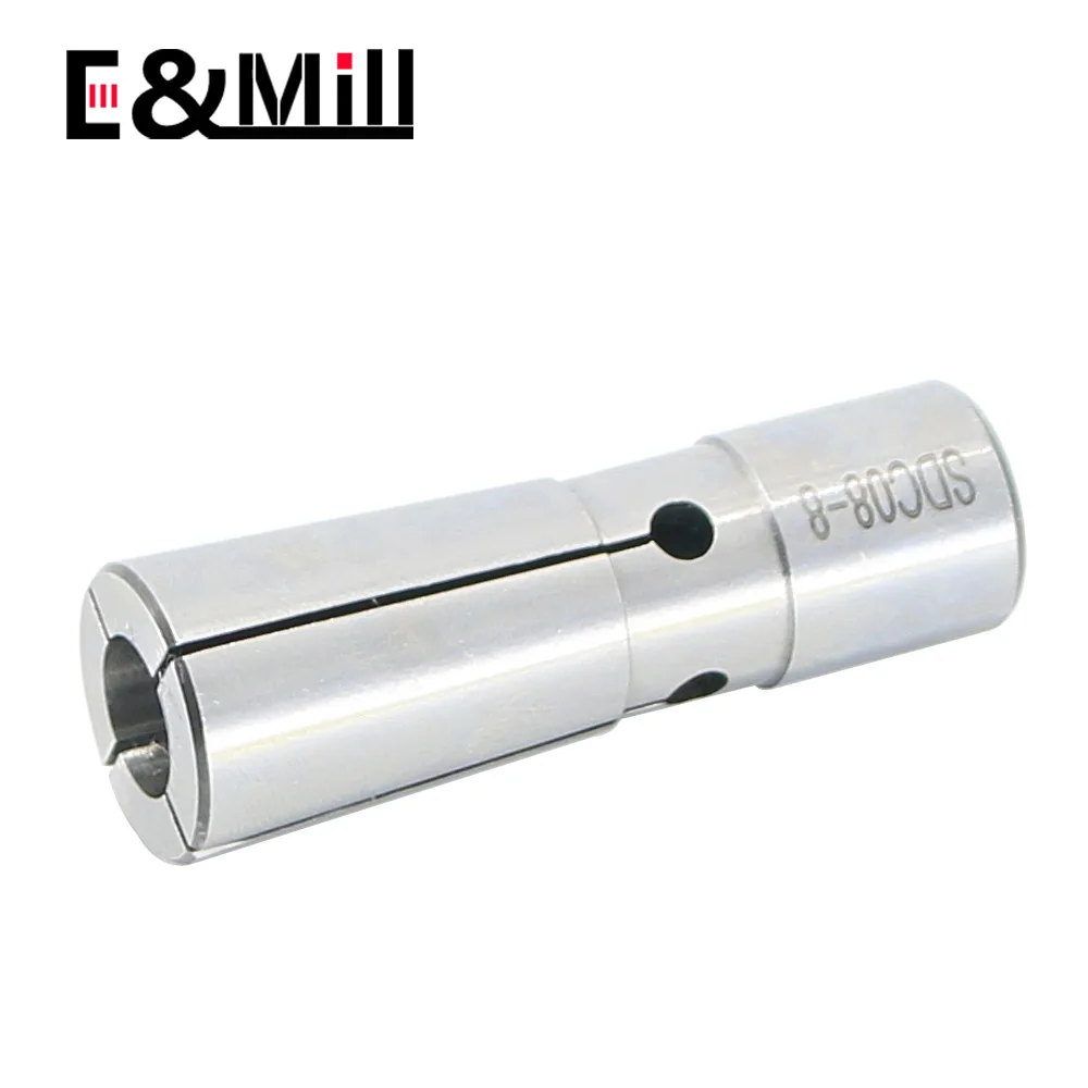 

A SET DC4 DC6 DC8 DC12 Collet Chuck Precision 0.005 DC Chuck CNC Engraving Machine Lathe Milling Cutter Collet Pull Back Collet