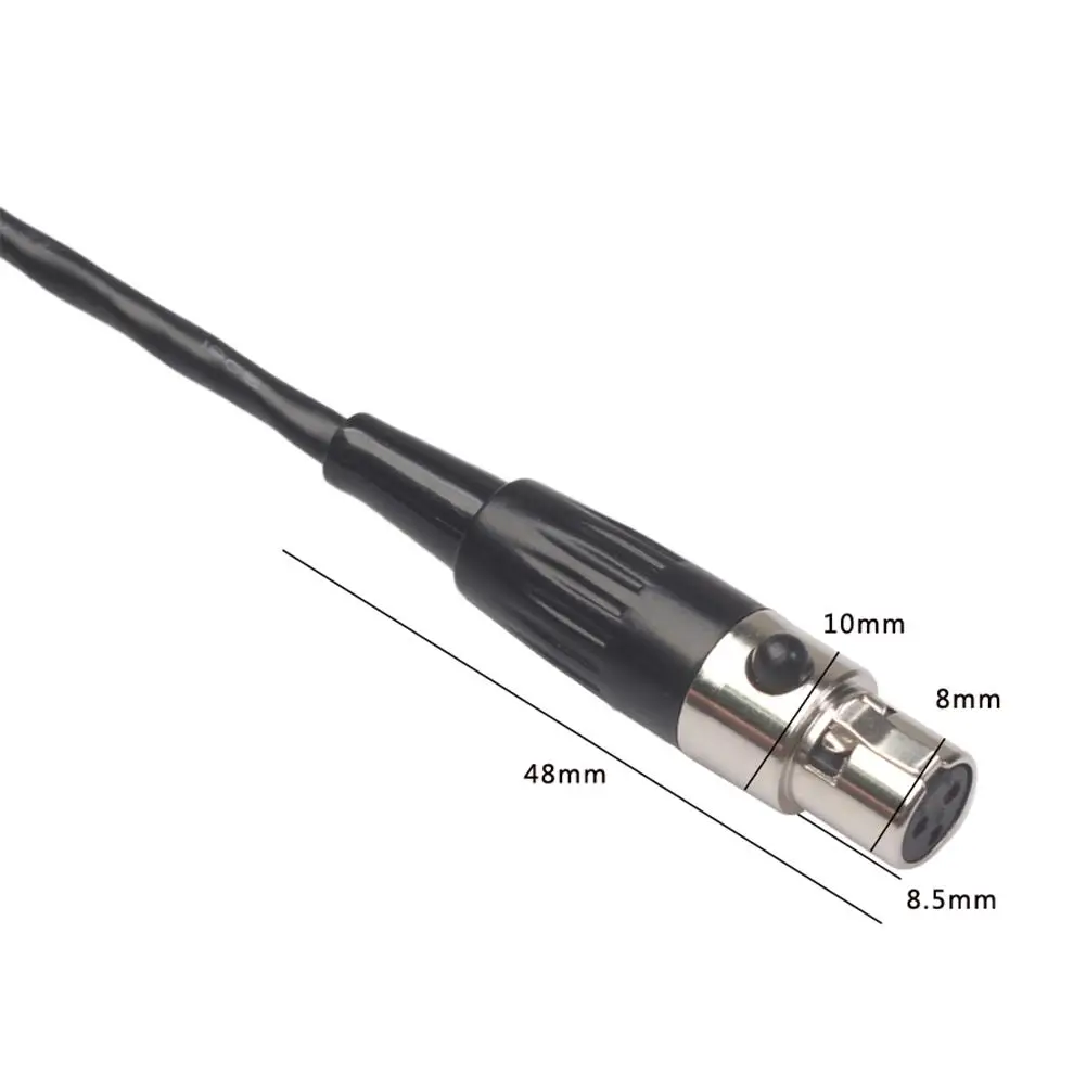 Gold Plated Extension Cable Mini XLR 3Pin Female to 3.5mm TRS Stereo Microphone Rugged and Durable Contact Performance | Электроника