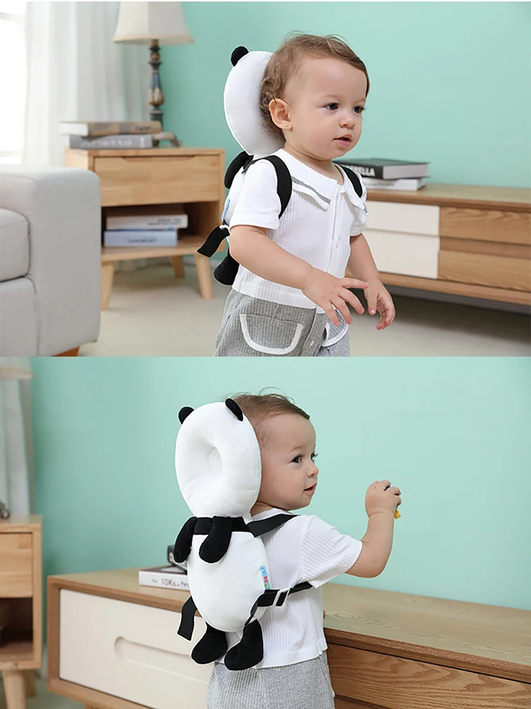 

1pcs Baby Anti-fall Pillow Baby Head Protection Cushion Cartoon Pillow Protection Cushion PP Cotton Baby Toddler Cushion