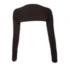 Женский мусульманский цельный шаль с длинными рукавами, шаль, накидка на руку, короткий топ из модала, мусульманский хиджаб в стиле болеро, аксессуары