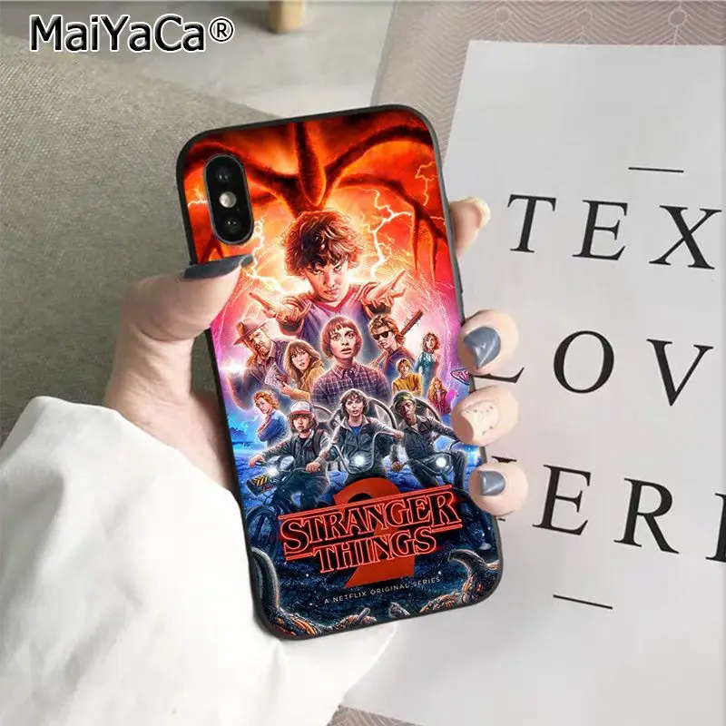 MaiYaCa ТВ Финн вольфхард странные вещи Модный чехол для телефона Apple iphone 11 pro 8 7 66S Plus X 5s SE XS XR XS MAX fundas