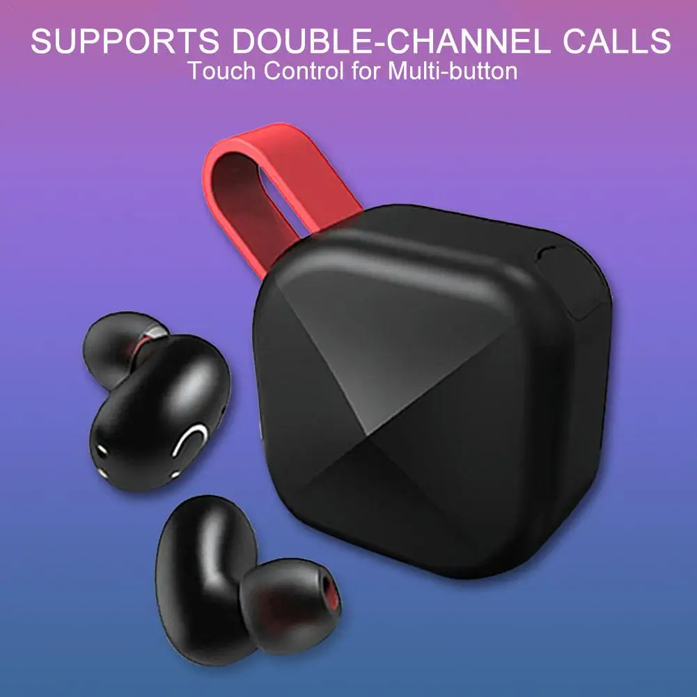 Rondaful B6 IPX7 Waterproof Upgrade TWS Earphone Wireless Earbud Bluetooth 5.0 Support Aptx/AAC 45h Playing Time For IOS/Android |