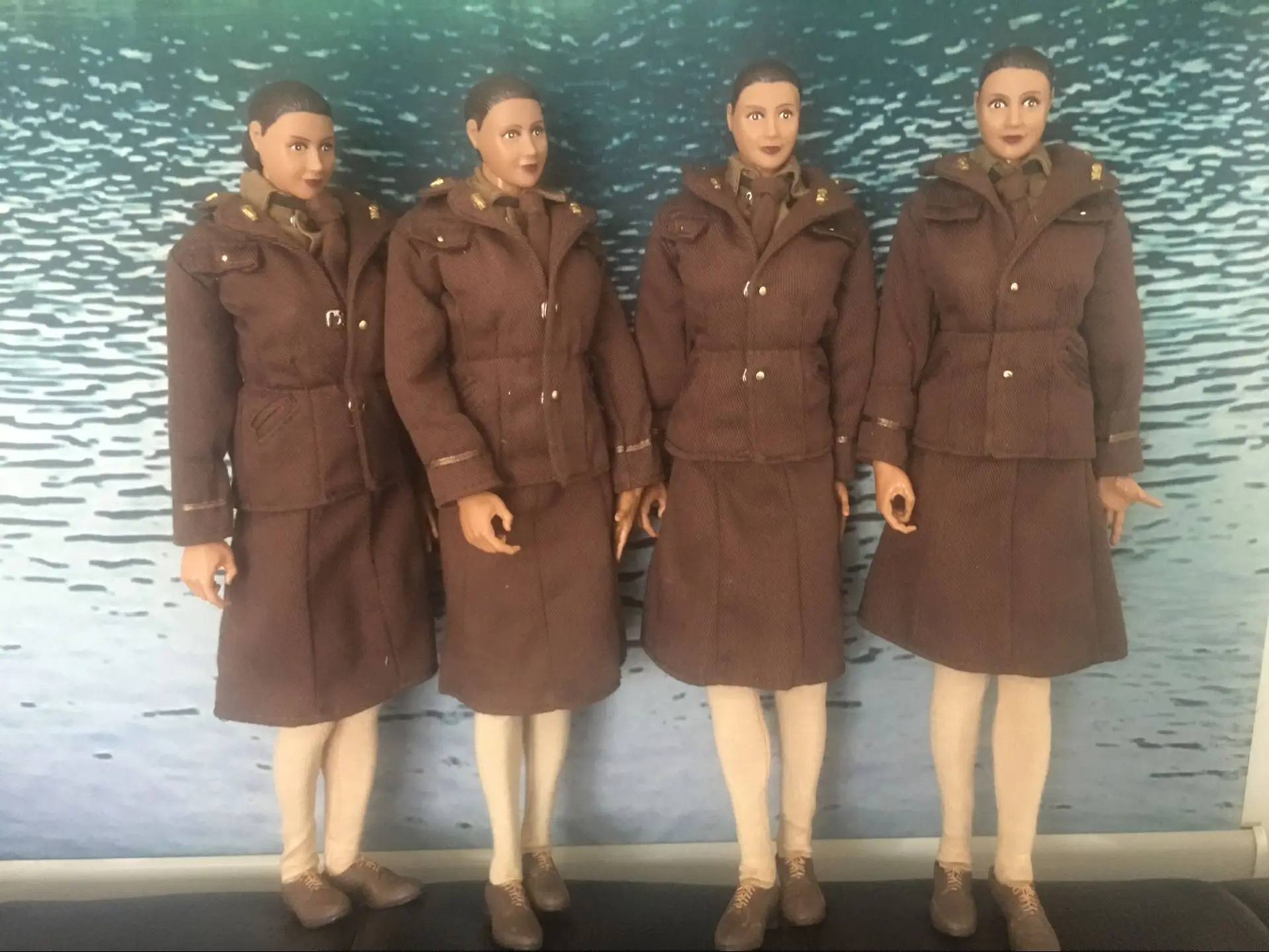 1/6 винтажные российские женские пехотные фигурки военной тематики войска