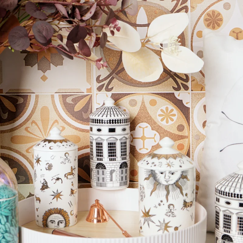 Новинка 2021 стильная женская банка для лица пустой Подсвечник - Цена: 3216.86