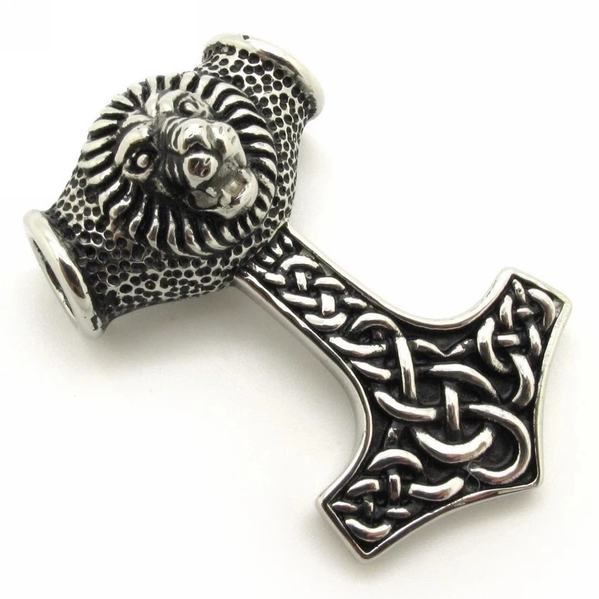 Огромный Молот Тора в стиле панк по лучшей цене кулон из нержавеющей стали 316L с