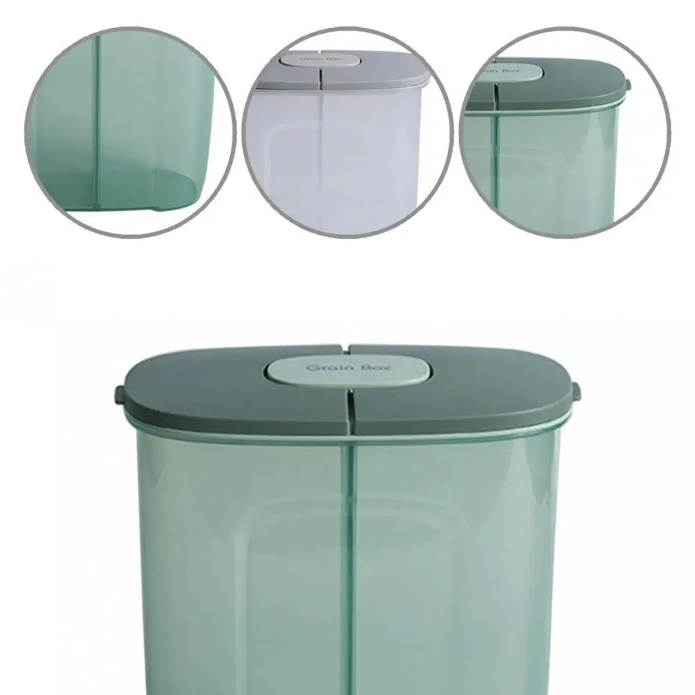 

Space-saving Useful Large Capacity Cereal Storage Sealed Box Sealed Rice Storage Container Damp-proof Kitchen Tool
