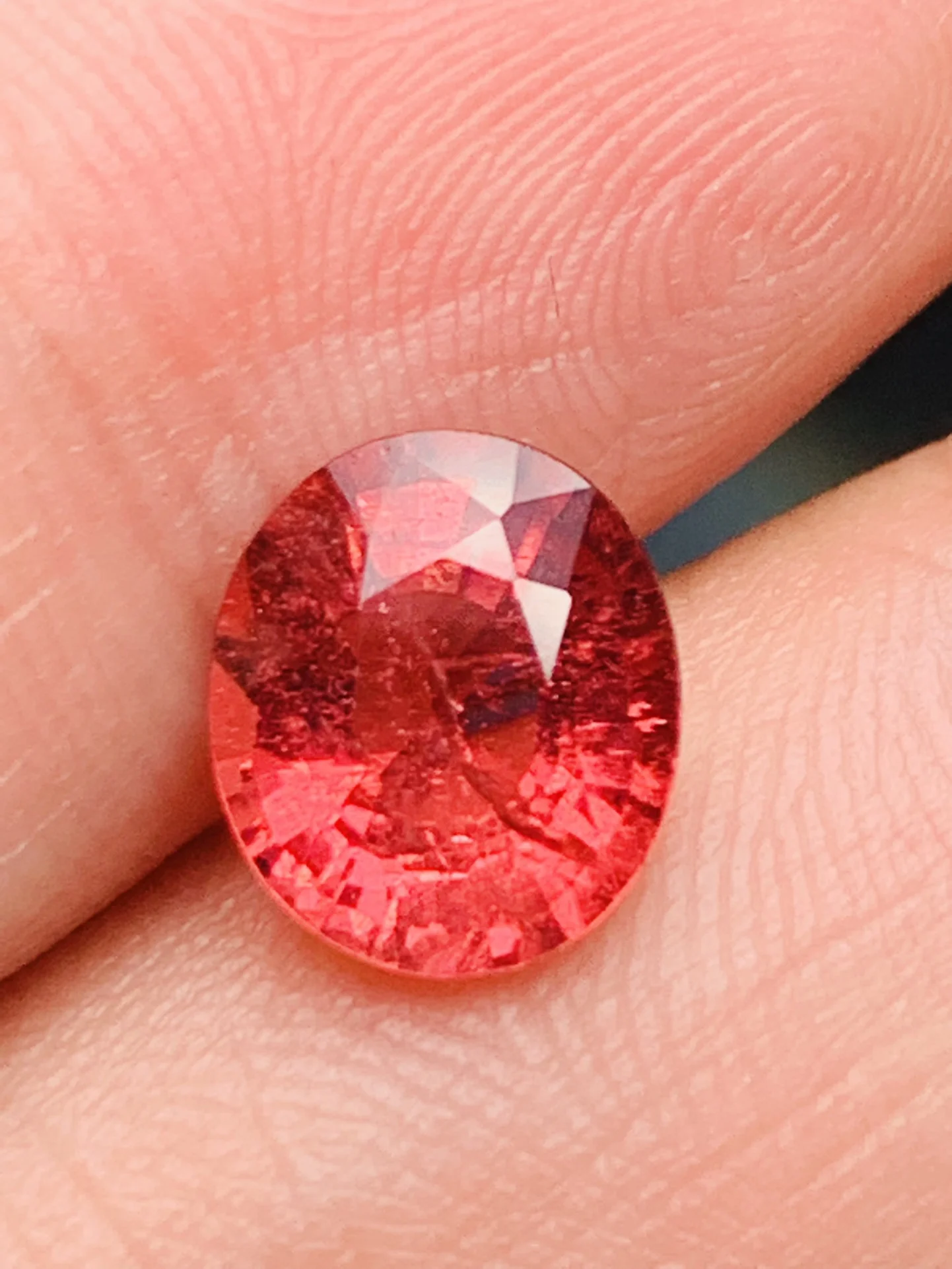 Pure natural rubellite loose stone inlaid with rings pendants necklace Red Drop shape Oval Thai cut accessories gem jewely taki