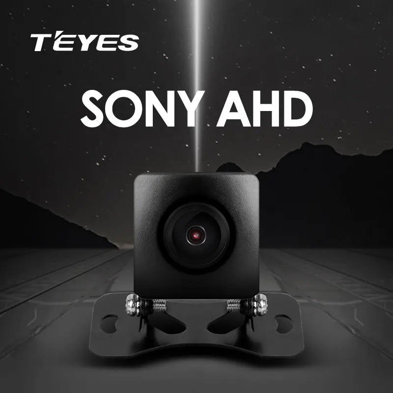 Камера заднего хода TEYES высокого разрешения 1080P, AHD, водонепроницаемая с высоким качеством ночной картинки – подходит только для магнитолы CC2