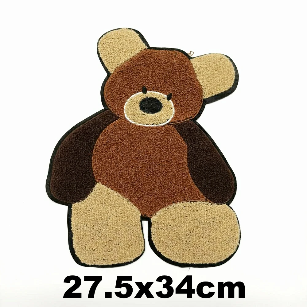 

Accessory large embroidery big bear cartoon patches for clothing AZ-3428