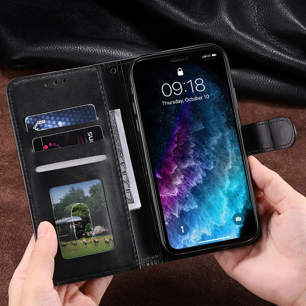 Чехол FLOVEME Note10 Plus A70 A50 из искусственной кожи для Samsung чехол A20 A30 A40 A5 2017 S10 S8 S9 флип