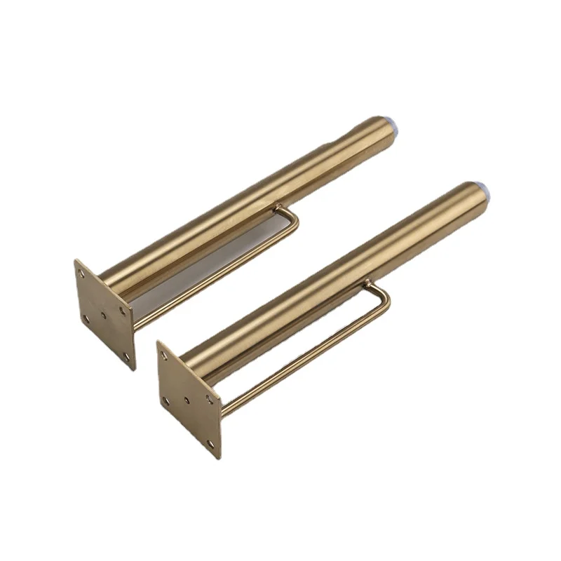 

2 Pcs of heavy-duty stainless steel metal furniture feet, can replace sofa,bed, office sofa cabinet, TV cabinet feet furniture