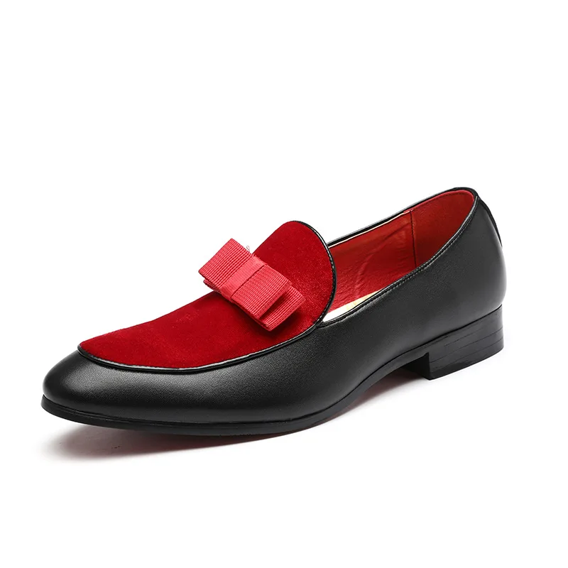 

Autumn new casual shoes men's Korean personalized bow shoes
