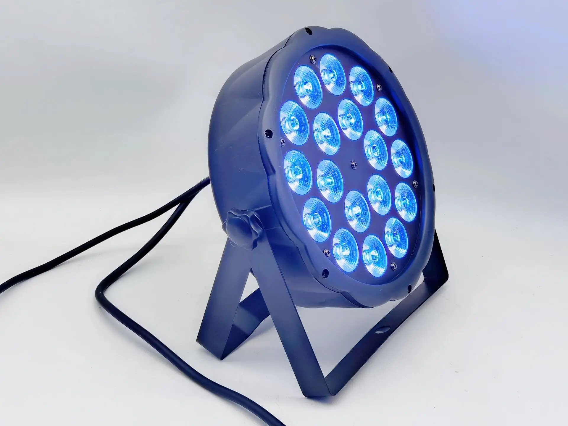 Новый 18X12 Вт RGBW 4в1 16 битный светодиодный светильник с затемнением подсветка DMX512