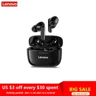 Беспроводные наушники Lenovo XT90 TWS Bluetooth 5,0, спортивные наушники с сенсорной кнопкой, водонепроницаемые беруши IPX5 с зарядным боксом 300 мА  ч