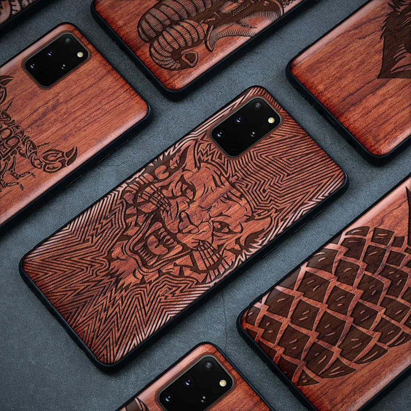 

Чехол из натурального дерева для Samsung s20 s10 plus s20, ультрауникальный Деревянный чехол с узором для Samsung Note 20 ultra Note 10 Plus