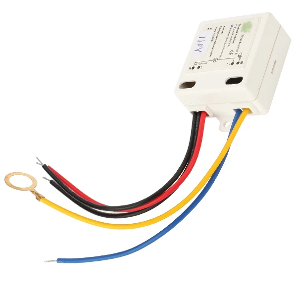 4 канальный диммер переменного тока 110 В сенсорный выключатель для ламп