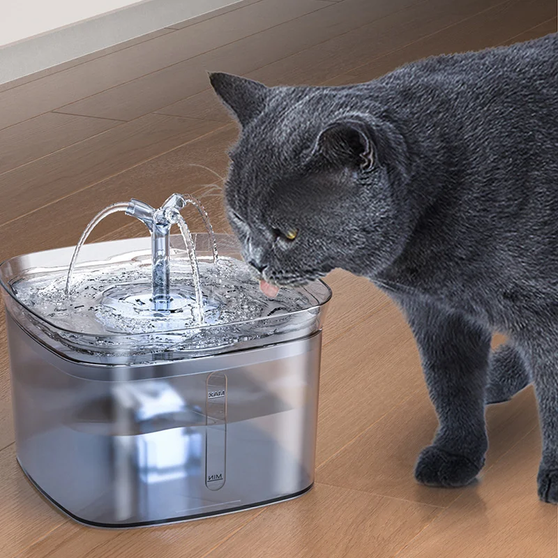 Smart Drinker For Cats Water Bowl Kitten Puppy Dog Drinking Supplies Automatic Cat Water Fountain Filter Dispenser Feeder