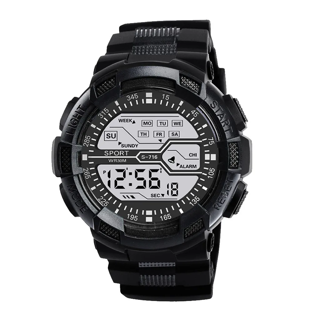 Camouflage Men Military Sports Watches Luxury LED Digital Watch Resistant Electronic Clock Gift For relogio masculino gift | Дом и сад