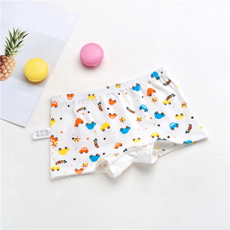 1 шт. трусы боксеры детское нижнее белье из хлопка с рисунком детские шорты для