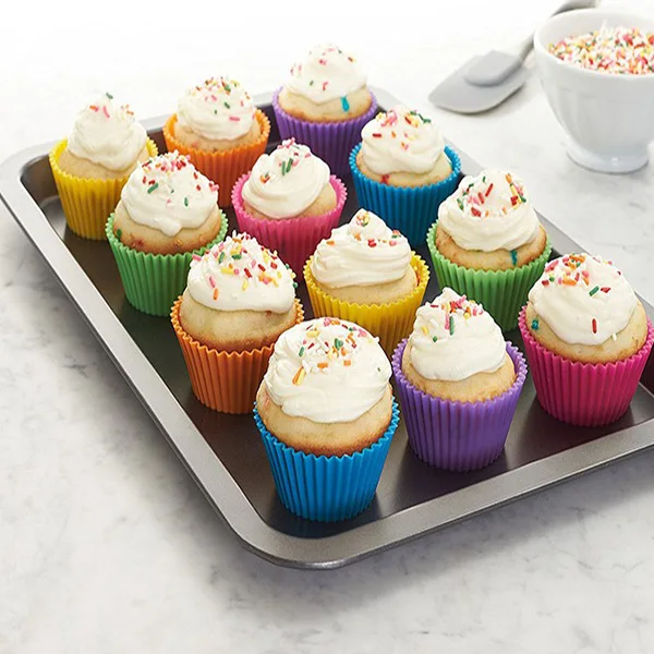 5 прямоугольных круглых чашек-кексов в форме сердца d силиконовые мыльные кекс и