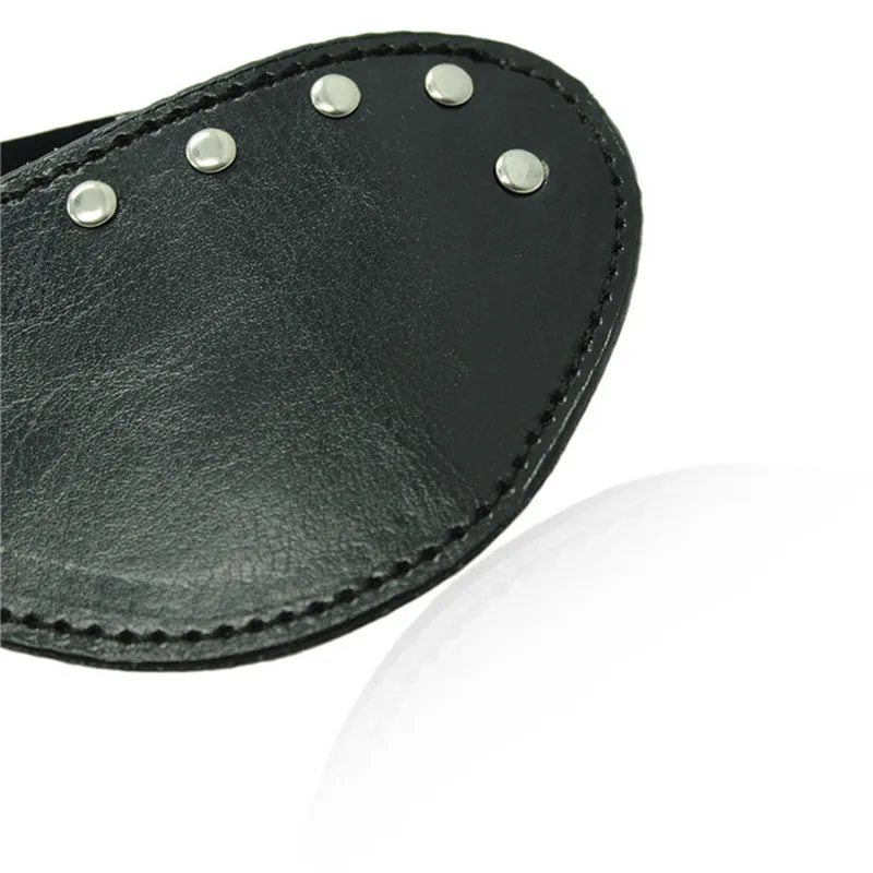 Повязка на глаза для взрослых интимные игрушки Фетиш маска глаз кожаные заклепки