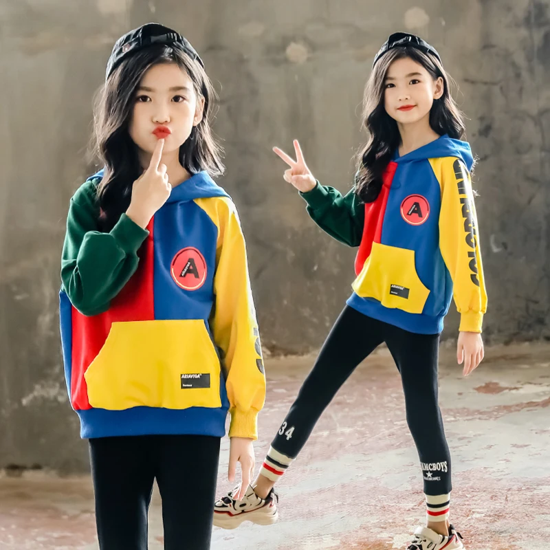 Одежда для девочек в Корейском стиле коллекция 2019 года комплект изысканной