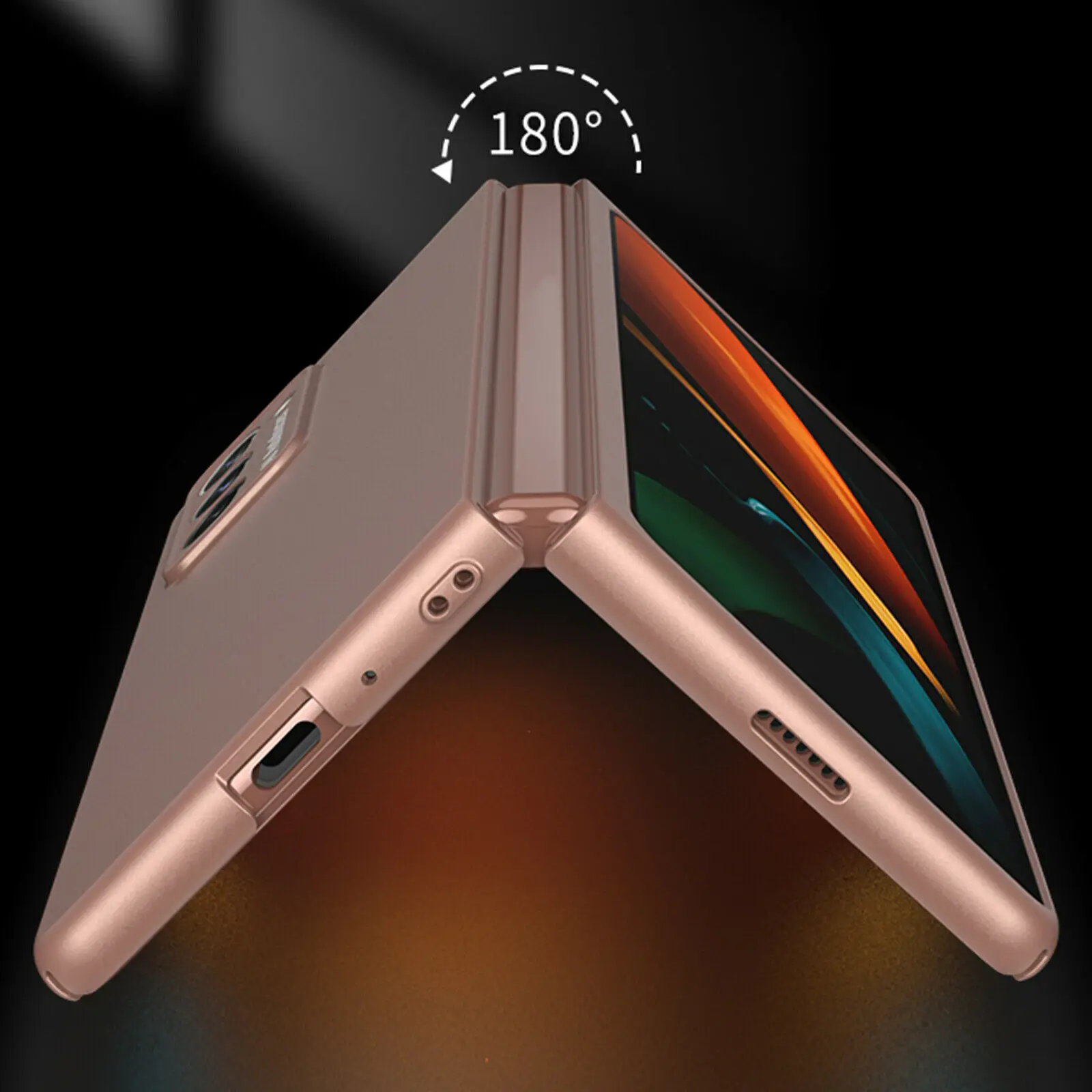 

For Samsung Galaxy Z Fold 2 Shockproof Film Phone Case Protective Cover Shell