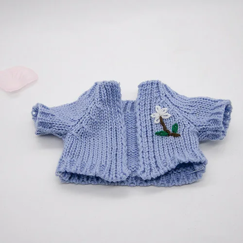 Blue Boxi Милая Одежда Аксессуары для 30 см плюшевые куклы утка подарок на день рождения игрушка для детей дети взрослые - Цвет: Blue
