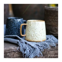 espresso mug ceramic irregular ceramic cup with handle afternoon tea coffee cups heat resistant japanese style tazas originales