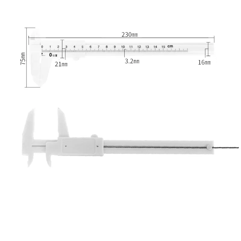 

Мини-штангенциркуль, 6 дюймов, 150 мм