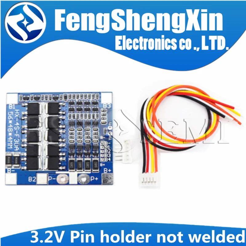 Плата защиты зарядного устройства для литий ионных аккумуляторов 18650 30 А плата BMS