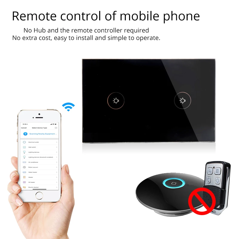 Смарт переключатель с поддержкой Wi Fi 2/3 каналов|hub|hub wifihub switch |