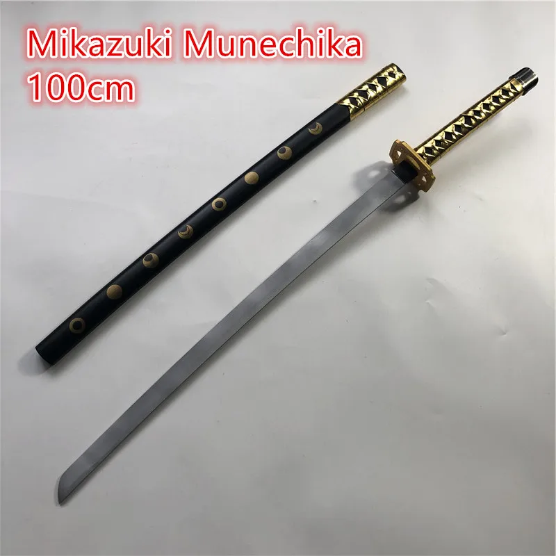 Аниме Косплей Mikazuki Munechika меч Зоро оружие дерево нож ниндзя 1:1 самурайский