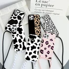 Чехол из мягкого ТПУ с леопардовым принтом для Huawei P30 P40 P20 Pro Honor 9X 8X 8A 9A 10i 20i Mate 20 10 Lite Y7 Y9 Y6