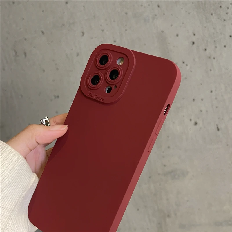 Модный ярко-зеленый мягкий силиконовый чехол для телефона iPhone 13 11 12 Pro Max XS X XR 7 8 Plus