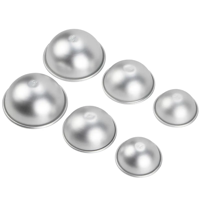 2 шт. круглые формочки из алюминиевого сплава для бомбинга сделай сам |