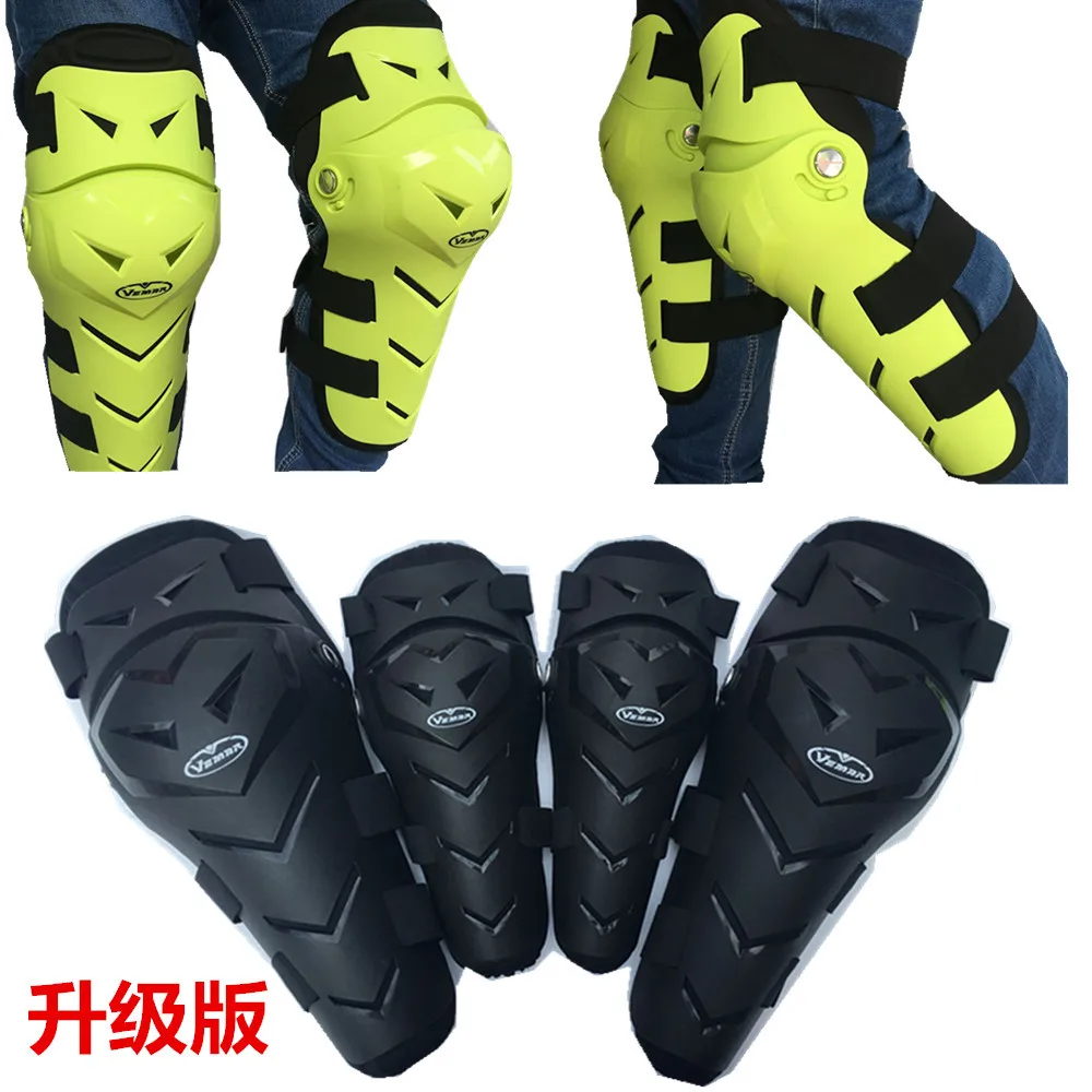 

VEMAR Motorcycle Kneepads Moto Motocross Racing Shin Guards Full protection Gear Riding Knee Protector Pads CE Certification