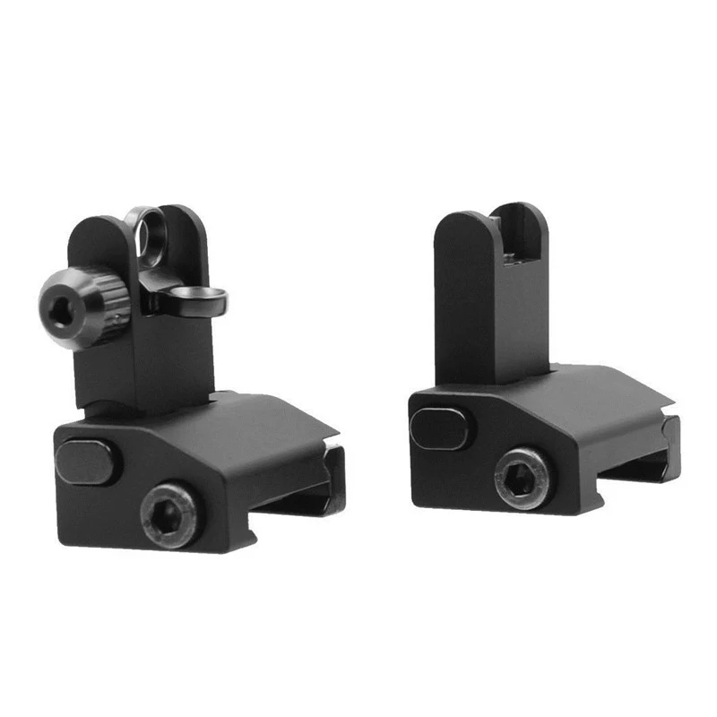 Тактический ар15 Пикатинни рельсовое крепление складной Флип вверх передний и