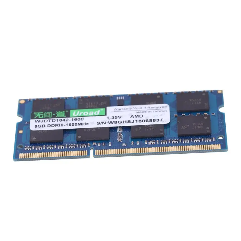 Uroad DDR 3 3l Память RAM 8G 1600Mhz 1 35 V для ноутбуков AMD PC Notebook(8G)|Оперативная память| |