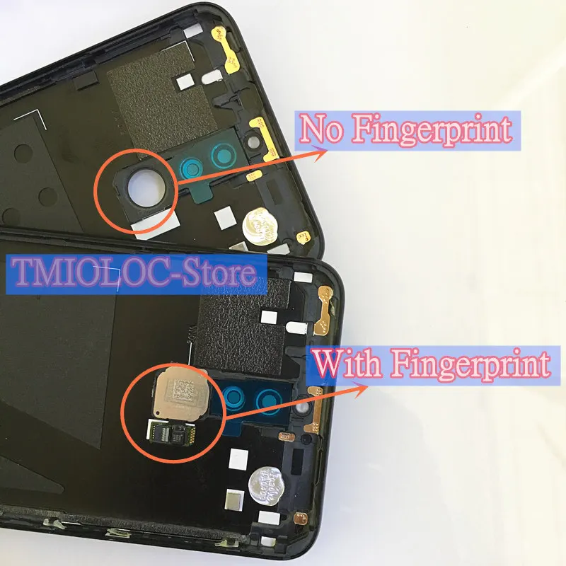 Задняя крышка батарейного отсека металлический корпус для Huawei Mate 10 Lite Nova 2i RNE L01 L21